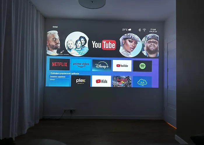 Manhattan Place & Movie Projector